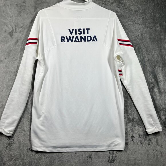 2021/22 Jordan Nike PSG Paris Saint-Germain Jersey White Large Training Top - Picture 7 of 11